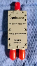 Tyco/Macom 2089-6202-00 Two-Way Isolated Power Divider 2.0 to 4.0 GHz
