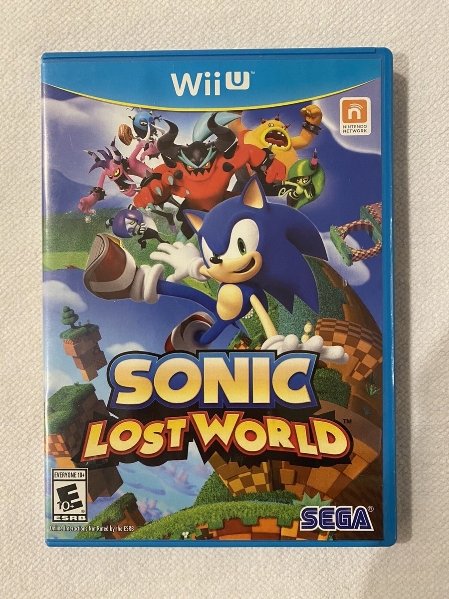 Sonic Lost World (Nintendo Wii U, 2013) & Manual Fast Shipping | eBay