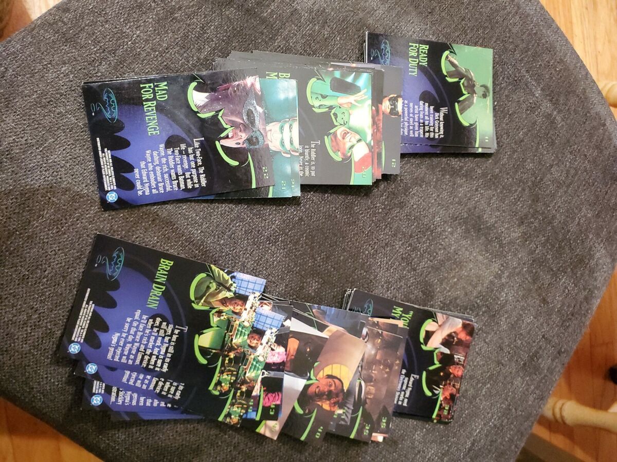 バットマン　fleerultra 1995年　トレーディングカード DCコミック 1995 Fleer Ultra Batman Forever Cards (Pick Your Card) | eBay