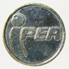 [NC] GETTONE SUPERMERCATO IPER CARRELLO 23 mm (nc3781)