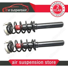 Pair of For Audi A4 S4 8W B9 2015-2019 Front Shock Absorber Assemblys w/o ADS