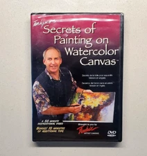 Tom Lynch's Secrets of Painting on Watercolor Canvas (DVD, 2005) NEW