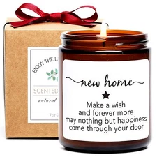 Funny Housewarming Gift Scented Candle New Home Moving Away Gift Ideas for Me...