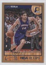 2013-14 NBA Hoops Gold Luis Scola #66 2k3