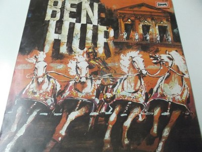 72580 - BEN HUR - 1971 EUROPA HÖRSPIEL VINYL LP E 296 (KONRAD HALVER, BERT BRAC)