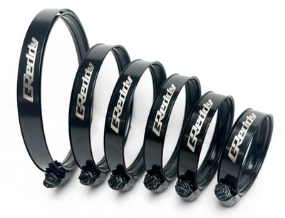 GReddy Schlauchschelle 58-75mm / Dual-Bead Boost Clamp - Schwarz 1 Stk. - Bild 1 von 3