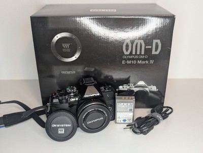 Olympus OM-D E-M10 Mark IV + M.Zuiko 14 42mm Objektiv OVP - Gewährleistung 