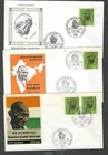 India 1969 Candhi First Day Cover x 3 #703