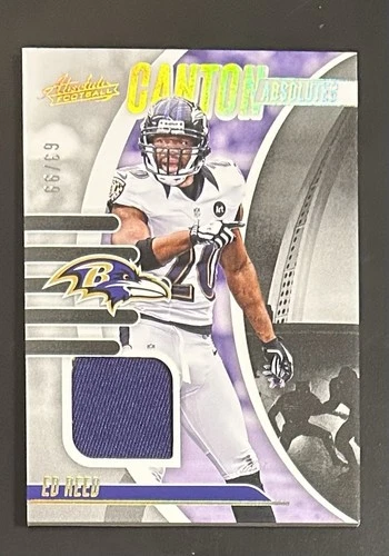 2025 Panini Absolute Ed Reed Gold (RAW)