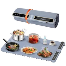 Obisesio Dish Warming Tray Model Warming F006pro Portable Electric Food Warmer