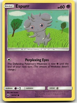 Espurr Burning Shadows 59/147
