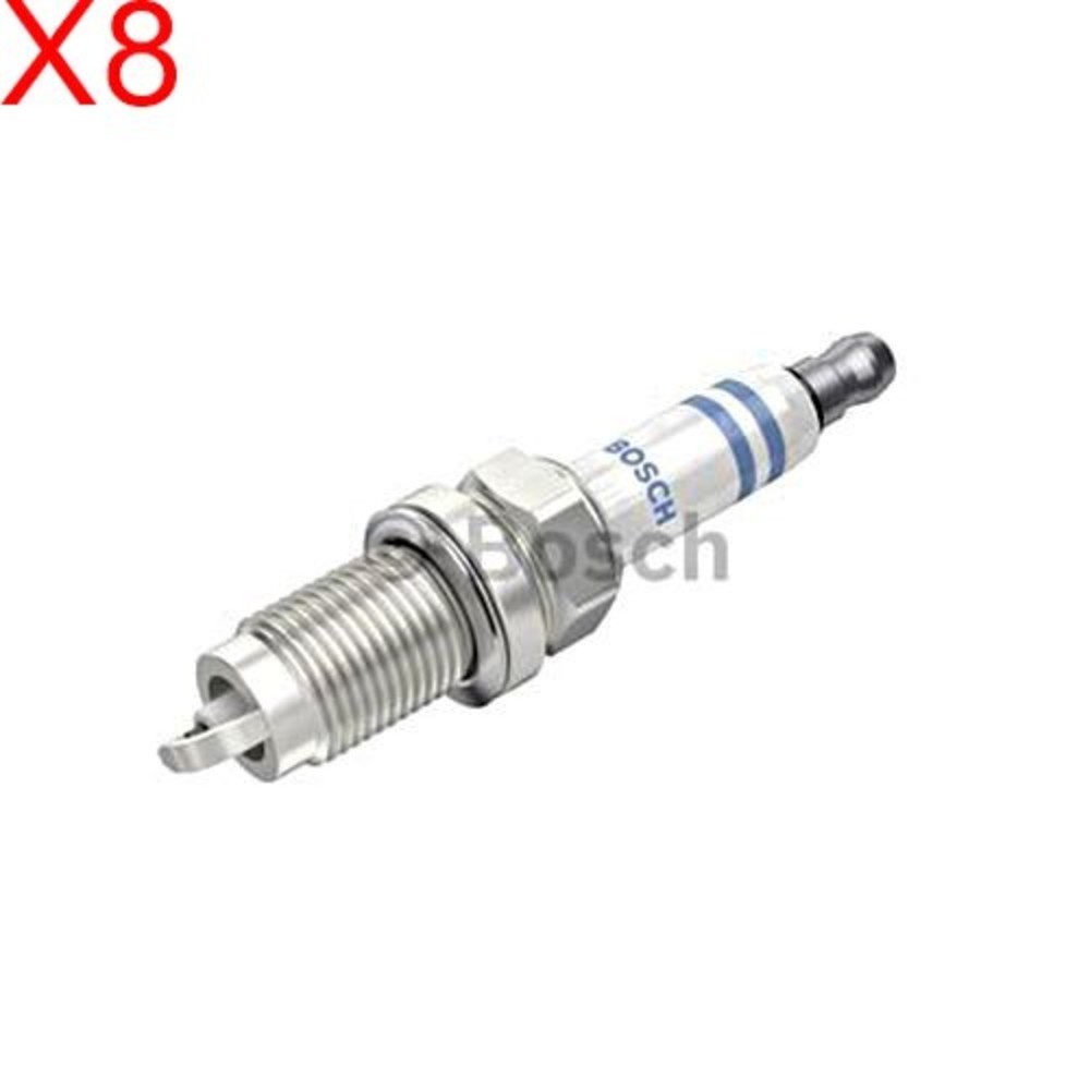 x8 pcs BOSCH Spark Plug For VW SKODA SEAT JEEP Caddy III Fox Golf Mk5 32017031