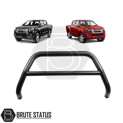 Isuzu D-Max 2012-2021 Bull Bar Matt Schwarz (Matt Nudge Bumper Guard City Bar)