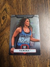 2010 Topps Platinum WWE #38 Tamina 