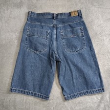 Vintage 90's Tommy Hilfiger Shorts Baggy Denim Jorts Y2K Mens Sz 38 Waist
