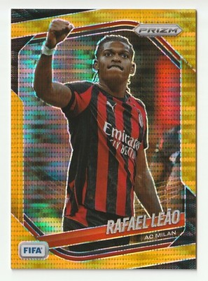 Rafael Leao 2025-26 Panini Prizm FIFA Gold Pulsar /10