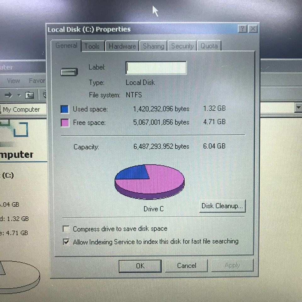 Portátil retro para juegos Compaq Presario 1810 Pentium II 300 MHz 64 MB de RAM Windows 2000 Foto 4 de 4