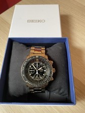 Seiko Flightmaster Chronographe 
