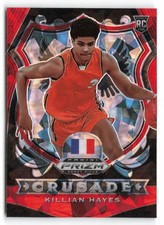 2020 Panini Prizm Draft Picks Collegiate #92 Killian Hayes Red Ice