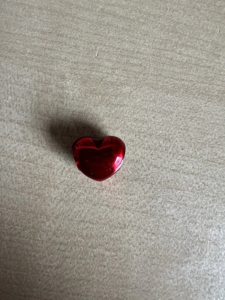 Pandora- Rotes Herz Charm- 925er Silber