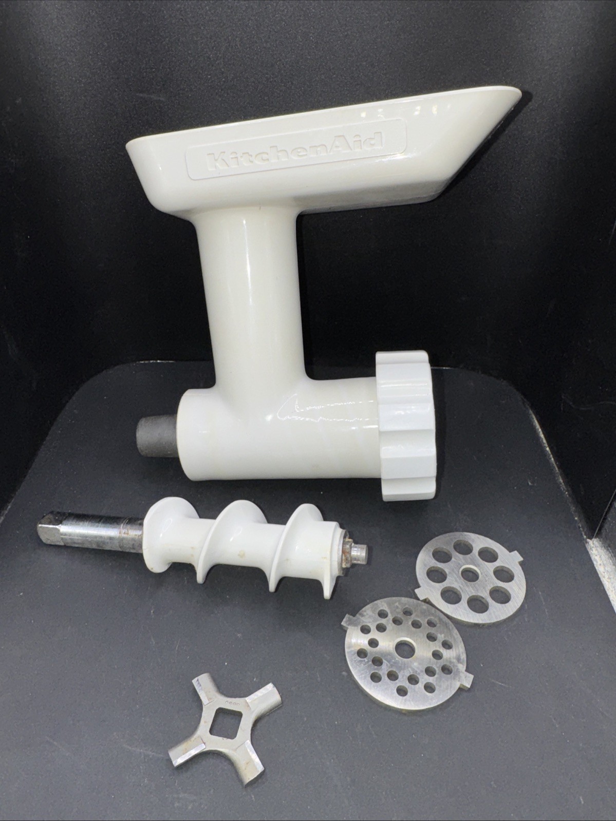 KitchenAid FGA-2 Meat Food Grinder Attachment for Stand Mixer White