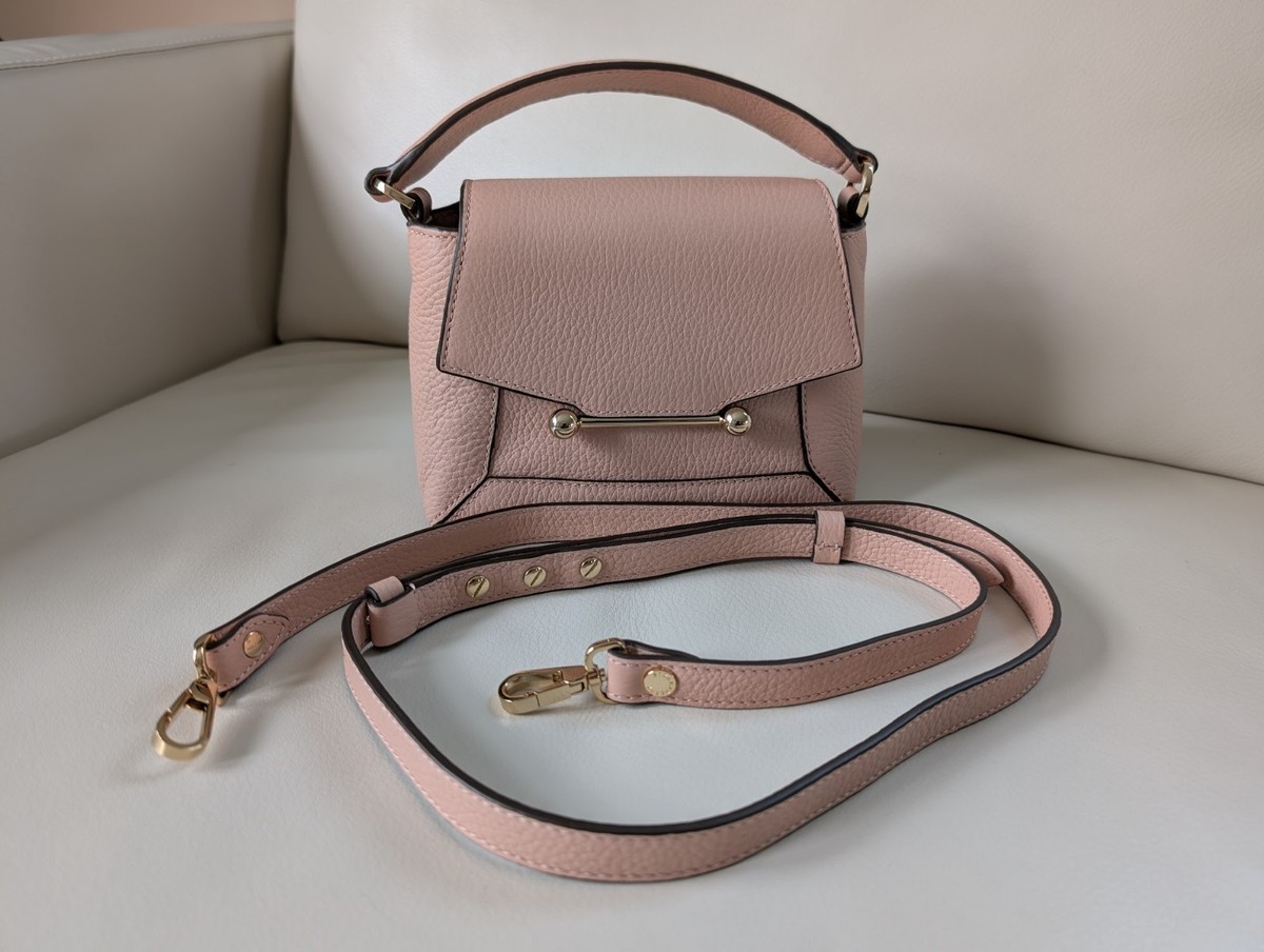 希少 STRATHBERRY ヌードピンク ショルダーバッグ Strathberry - Mosaic Nano - Pink