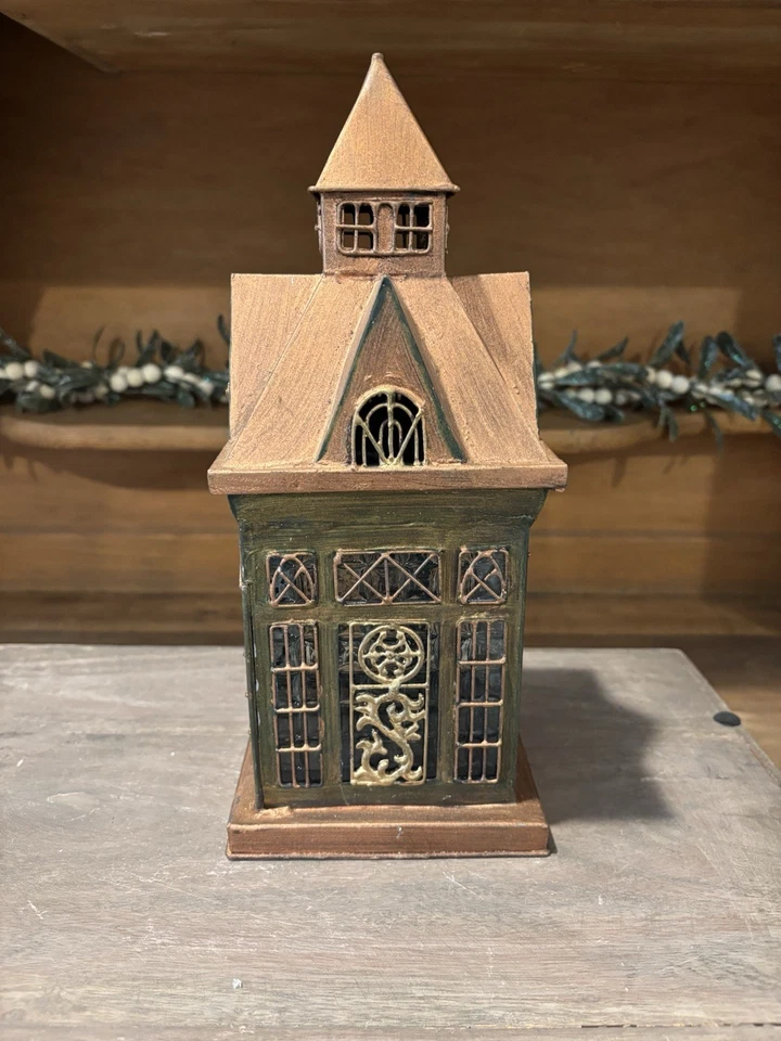 Beautiful Echo Valley Ellington Architectural Candle Lantern 11" ~NICE~ - Image 2 of 4