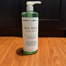 Vitamins & Sea Beauty SEA KELP ALOE VERA Moisturizing Healing BODY WASH 1000ml 1.04 per gallon