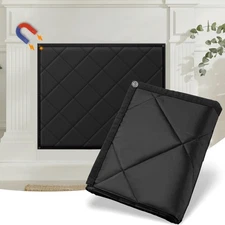 Magnetic Fireplace Cover, 36" X 30" Fireplace Blanket for Living Room, Keep Indo