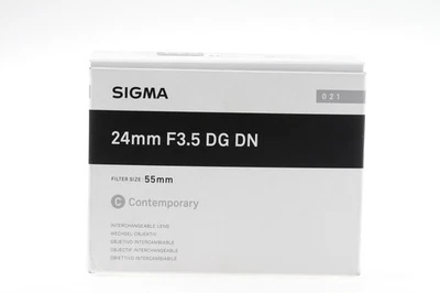 SIGMA 24mm f/3,5 DG DN für Sony E - SNr: 55361406 - Bild 1 von 4