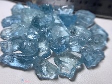125 Crt Facet Grade Gorgeous Blue Aquamarine Rough @mozambique