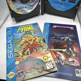 Ultraverse Prime / Microcosm - Sega CD Complete TESTED CIB with Reg Card