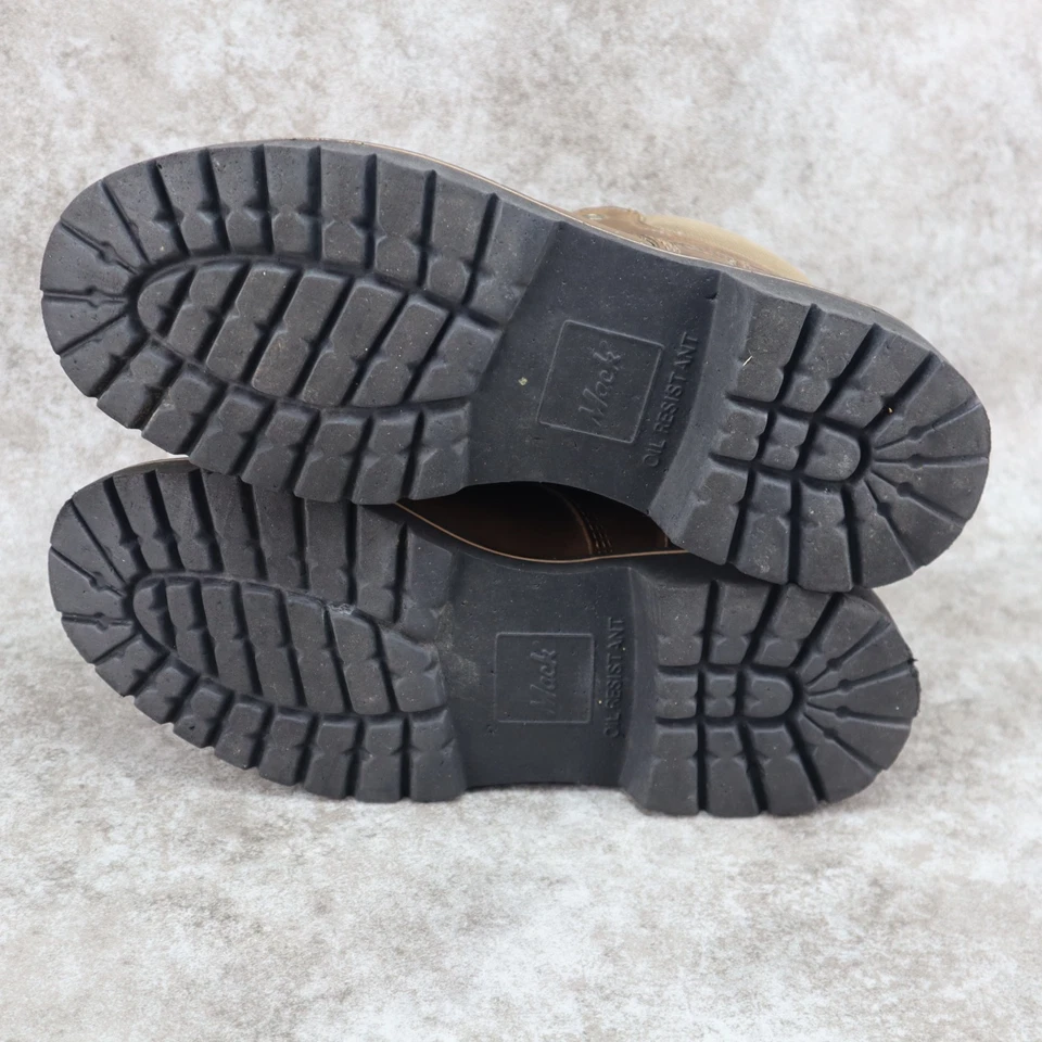 Botas de Trabajo Mack Puntera de Acero Cuero Marrón Para Hombre Talla 12 Foto 4 de 4