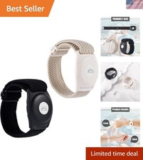 2pcs Holder for Princess Cruise Medallion, Adjustable Braided Bracelet Comfor...