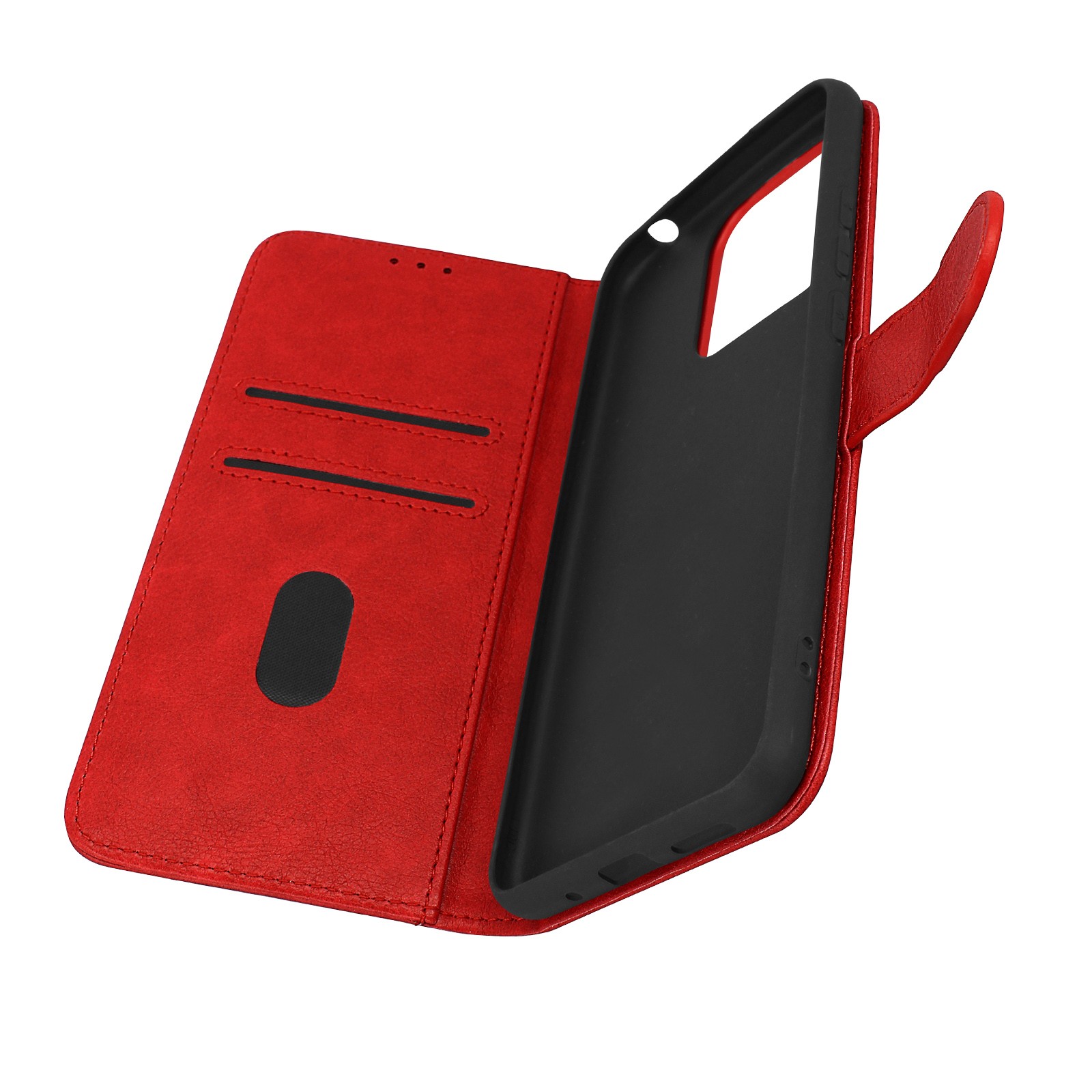 Étui clapet Redmi 10C anti-choc avec rangement cartes pour smartphone