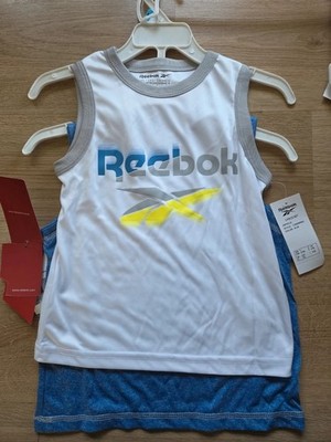 Reebok 3teiliges Set Kinder Gr. 110 Sport Set Sportbekleidung
