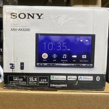 Sony XAV-AX3200/Q AV Receiver SiriusXM Ready Apple Car Play/Android Compatible