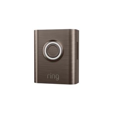 Ring Metallic Interchangeable Faceplate for Battery Doorbell Plus/Pro - Brushed