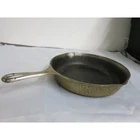 Wagner Ware Sydney O H.S 1058 Hammered Nickel No.8 Cast Iron Skillet