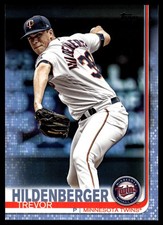 Trevor Hildenberger Minnesota Twins 2019 Topps Blue #459 SN /50