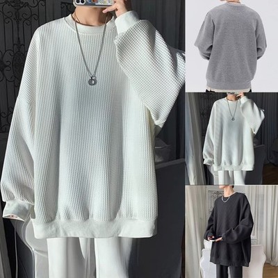 Herren Karo Pullover Casual Style Karomuster Langarm Style für den Alltag