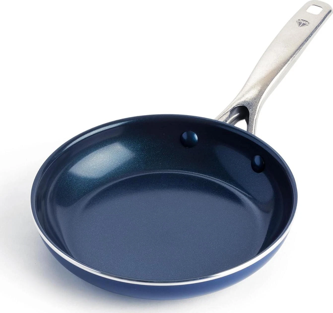 Blue Diamond 8 Nonstick Frying Pan Skillet, Diamond Infused PFAS And PTFE-Free