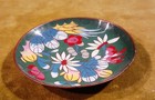 Cloisonné  Smoking set Lotus Floral Design Antique — photo 6