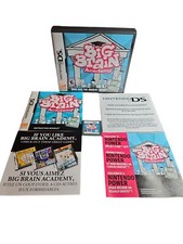 Big Brain Academy (Nintendo DS, 2006) Complete, tested, 