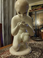 FAVARO CECCHETTO STATUA CERAMICA DONNA -  VINTAGE