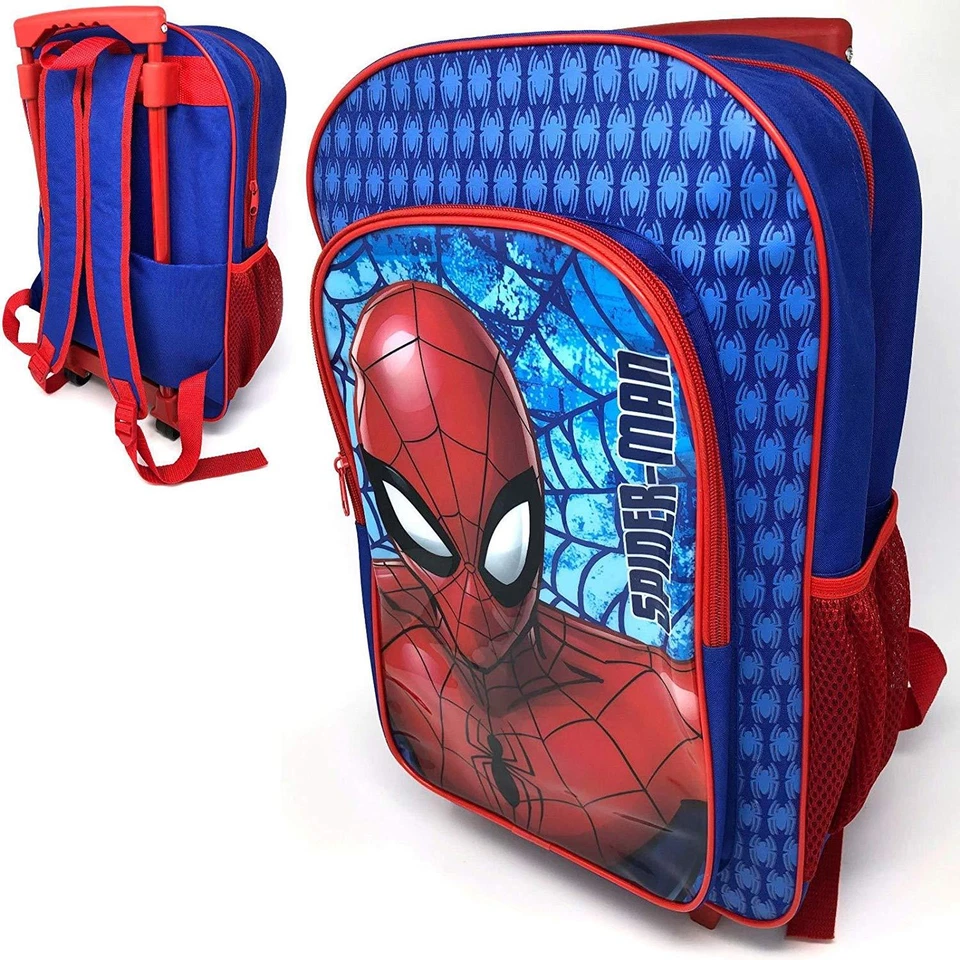 Marvel Spiderman Deluxe Rucksack Trolley Tasche - Spiderman Rucksack