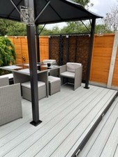 Composite Woodgrain Decking Boards 3.6m - 8 Colours - Samples Available