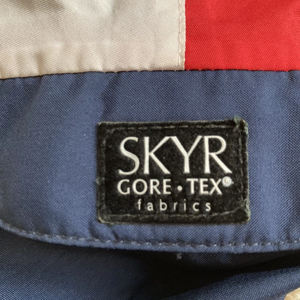 VINTAGE MENS NYLON Goretex SKI JACKET SKYR SIZE Large 1970S - Image 4 of 4