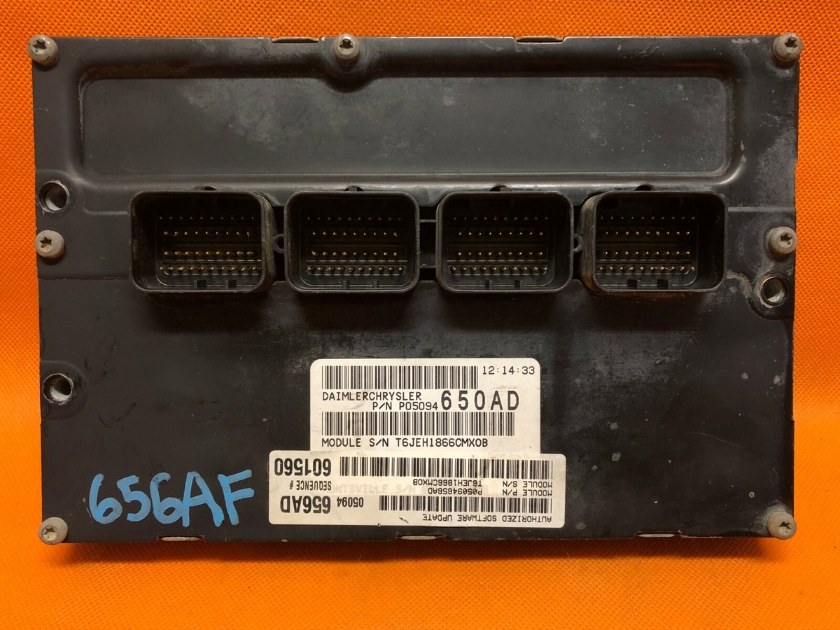 REFLASHED VIN PLUG & PLAY 06 DODGE CARAVAN 3.3 PCM ECU ECM MODULE