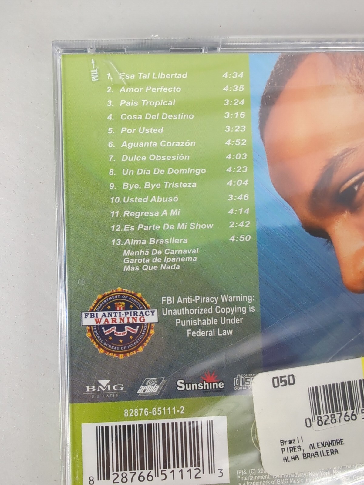 Alma Brasilera by Alexandre Pires (CD, Oct-2004, Sony BMG)